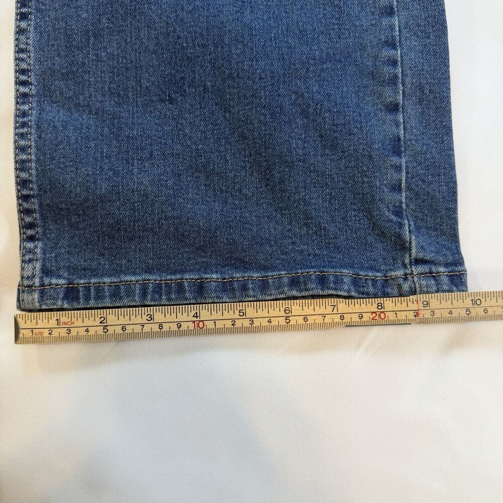 Levi Strauss Signature Gold Men's Relaxed Fit Flex Denim Blue Jeans 42x32 New - Picture 15 of 15